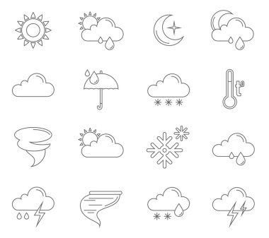 Weather Icons Outline