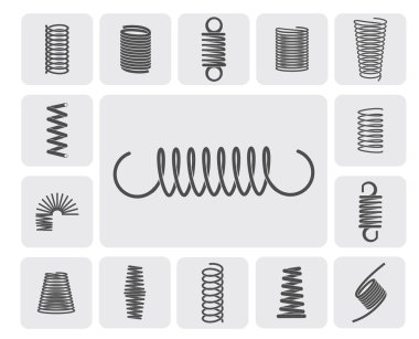 Metal yaylar Set