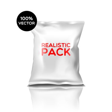 Gerçekçi Pack izole simgesi