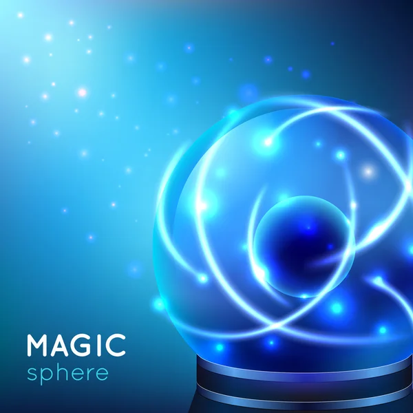 Magic Sphere Illustration — Stock vektor