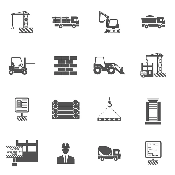 Iconos de construcción Piso — Vector de stock