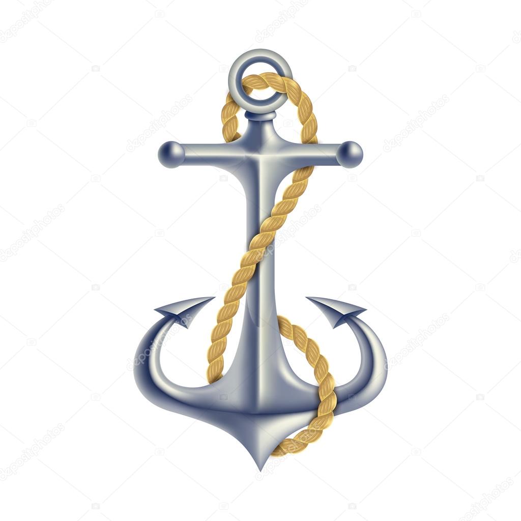 Anchor Color Isolated Object