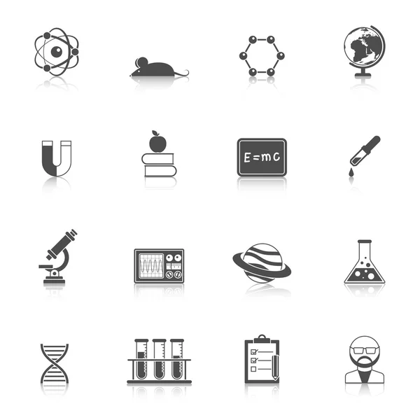 Science And Scholarship Icon Set — ストックベクタ