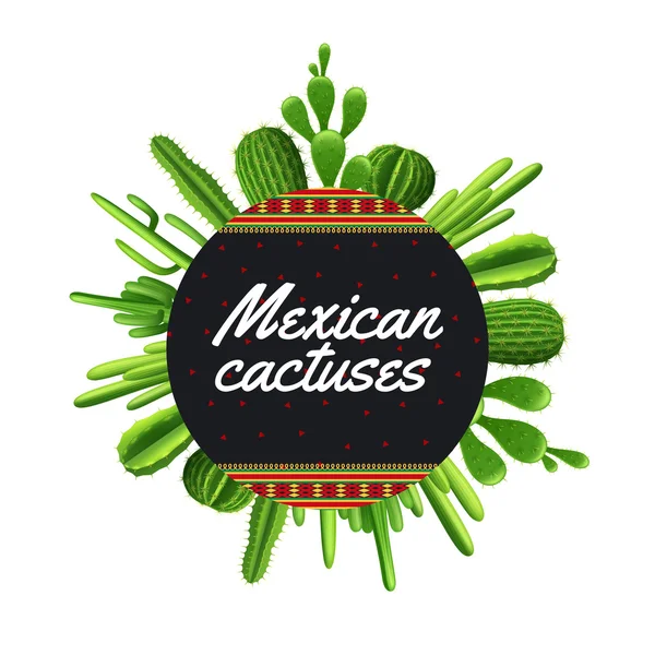 Mexican Cactus Illustration