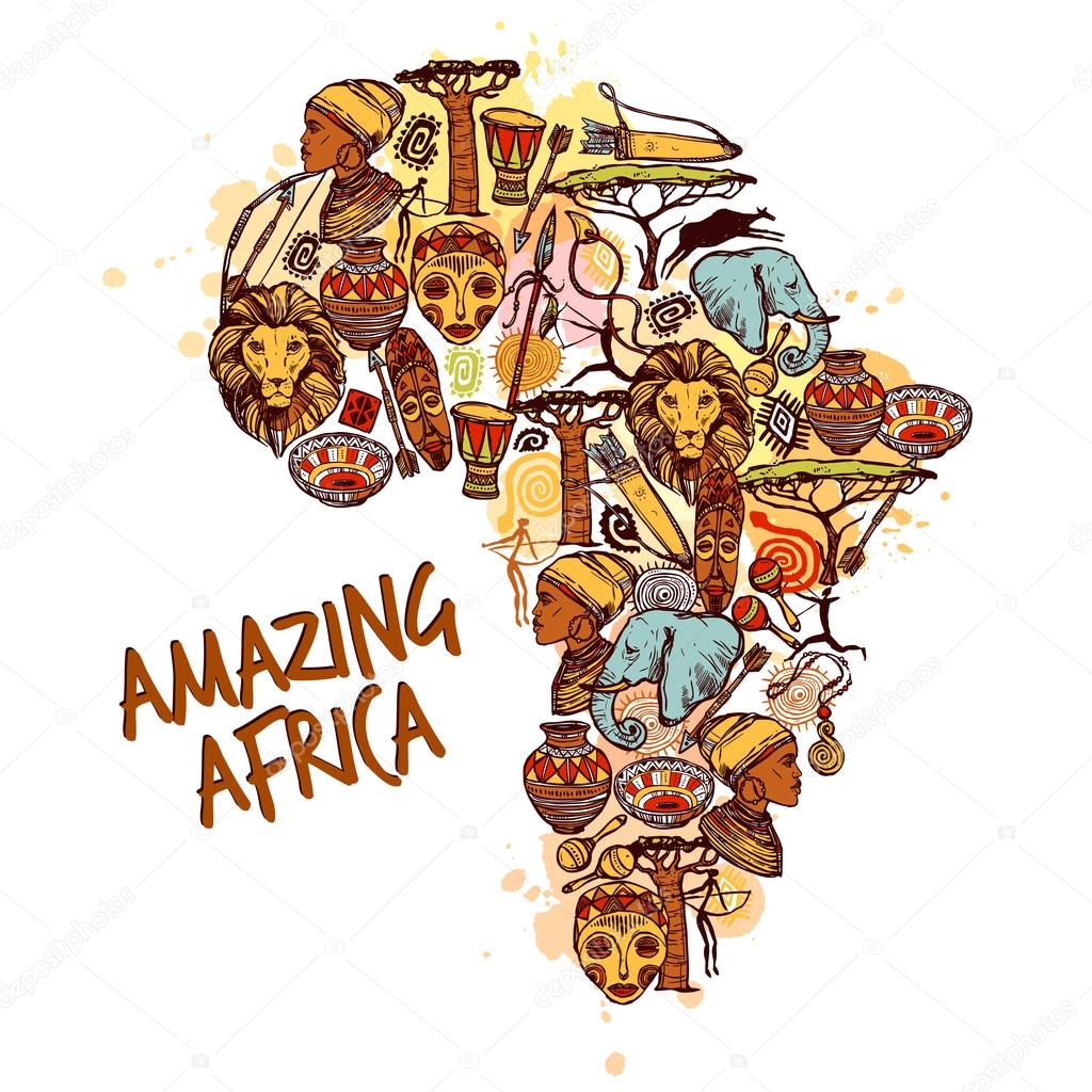 Africa Sketch Concept