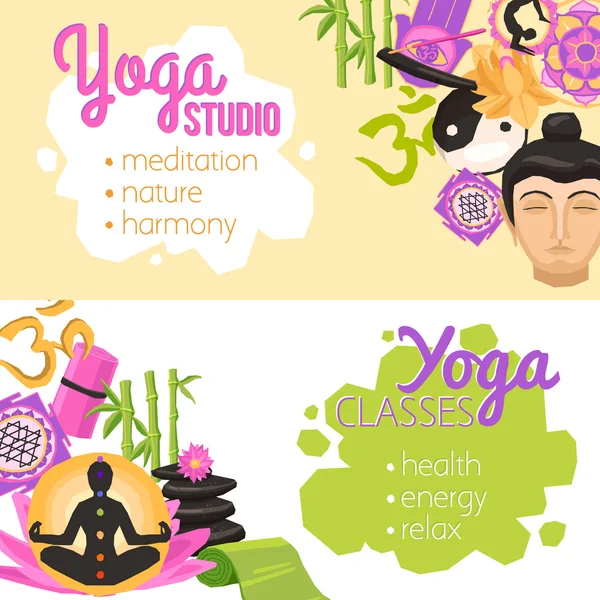 Yoga Banners Horizontal