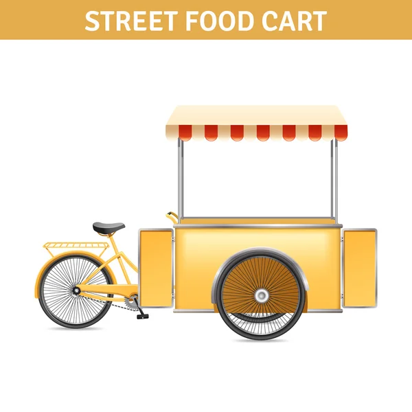 Street Food Cart — стоковый вектор