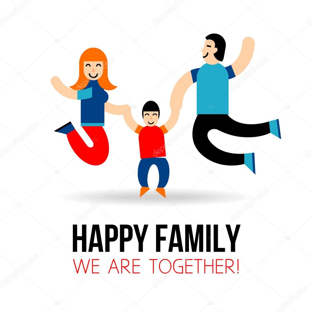 Happy Family Concept