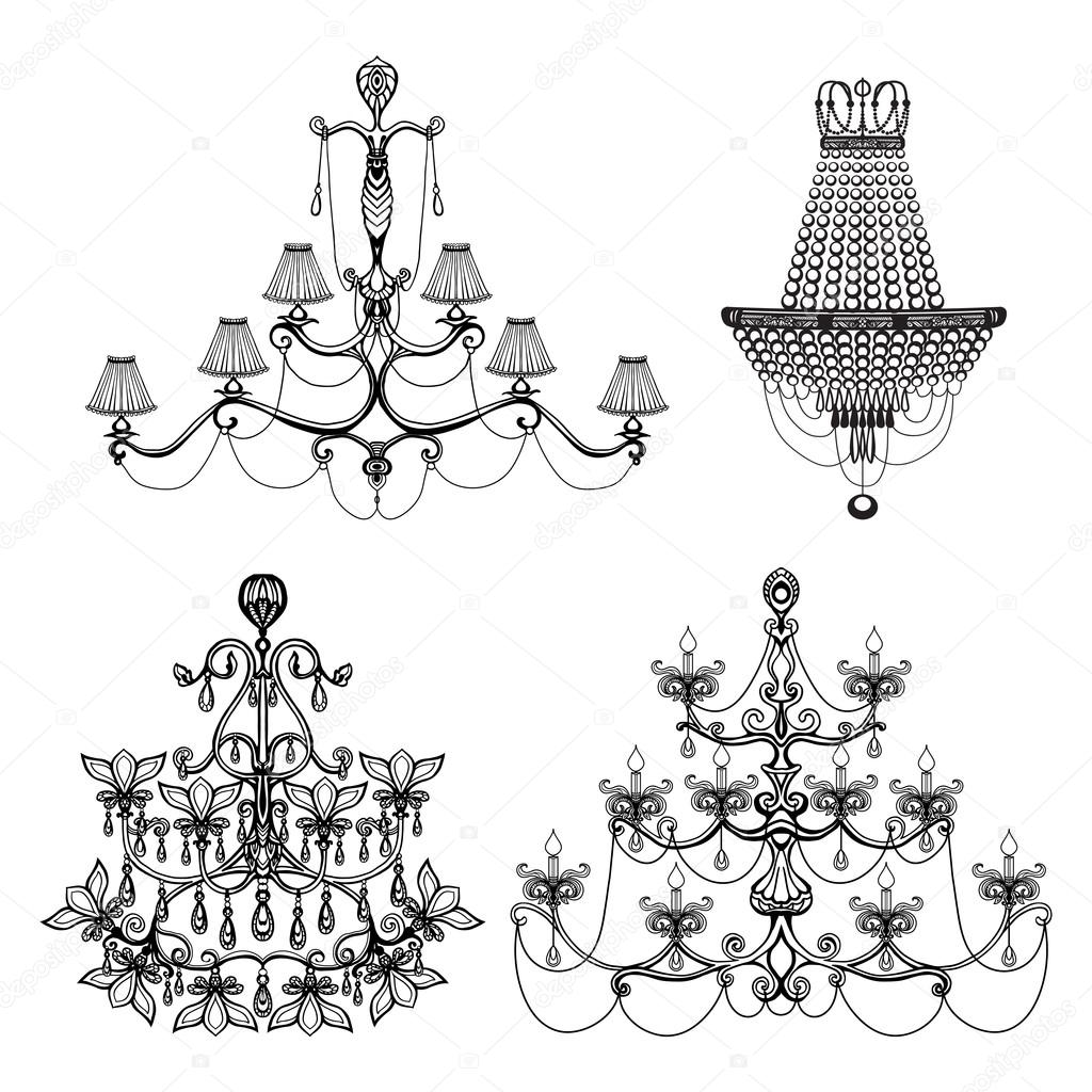 Decorative Chandelier Set