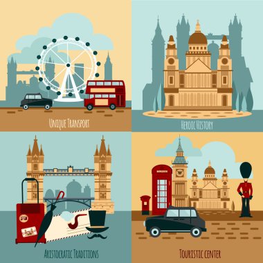 Londra turistik Set