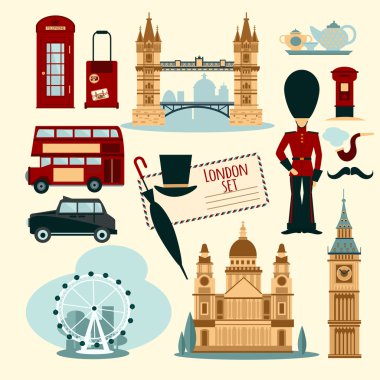 Londra turistik Set