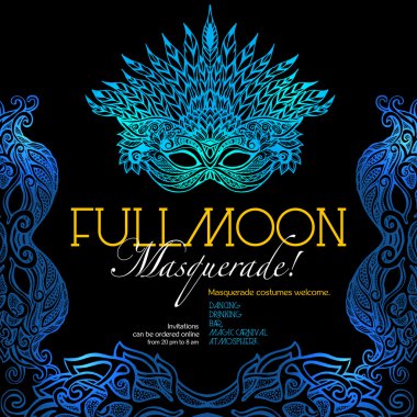 Maskeli balo top Poster