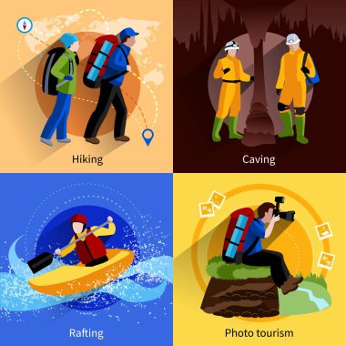 Turizm Icons set