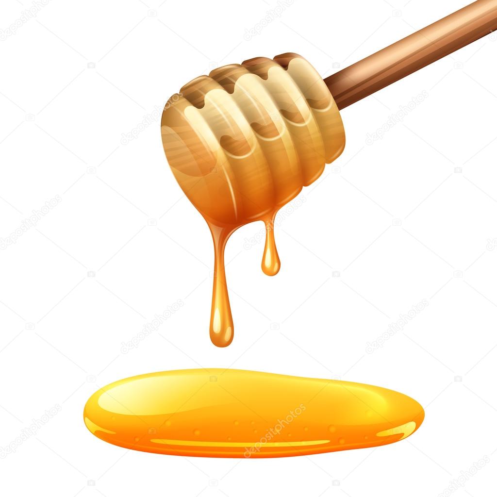 Honey Stick Illustration