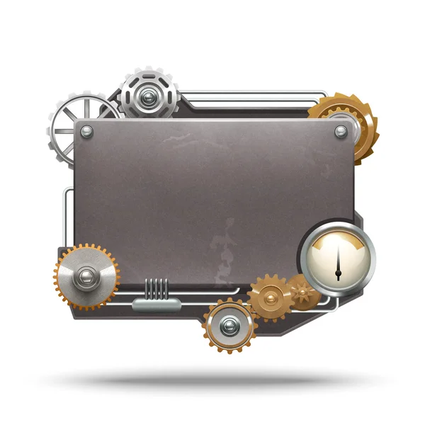 Marco estilo Steampunk — Vector de stock