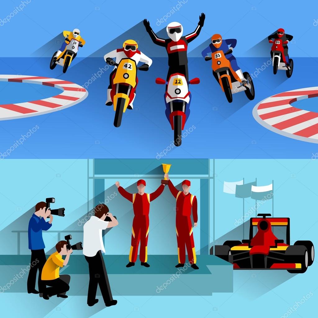 jovem jogando corrida de carros online ilustração vetorial de