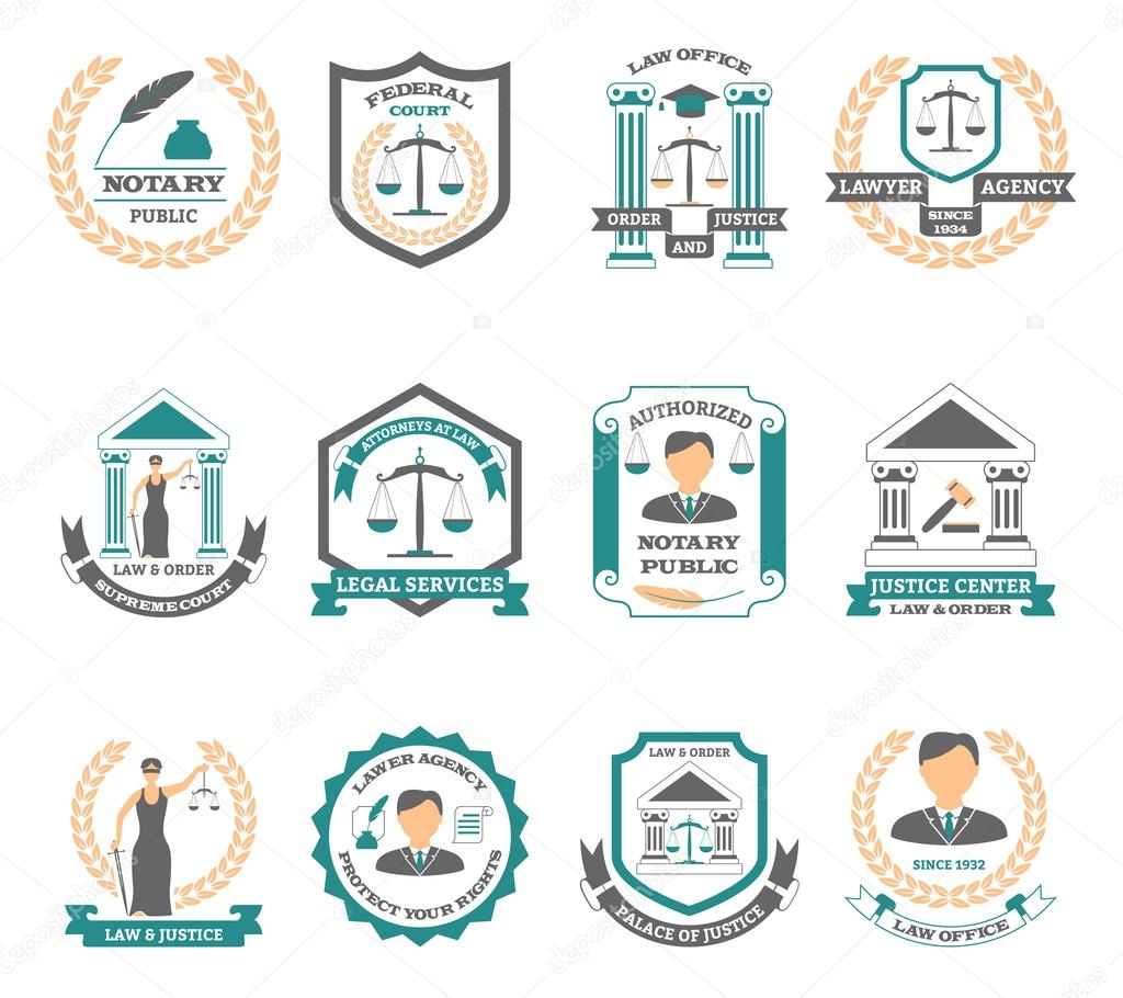 Lawyer Logo Set