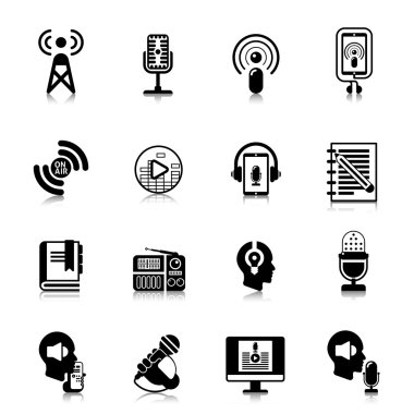 Podcast Black Icons Channel Concept