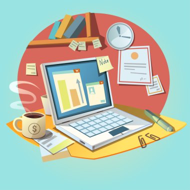 Business retro concept