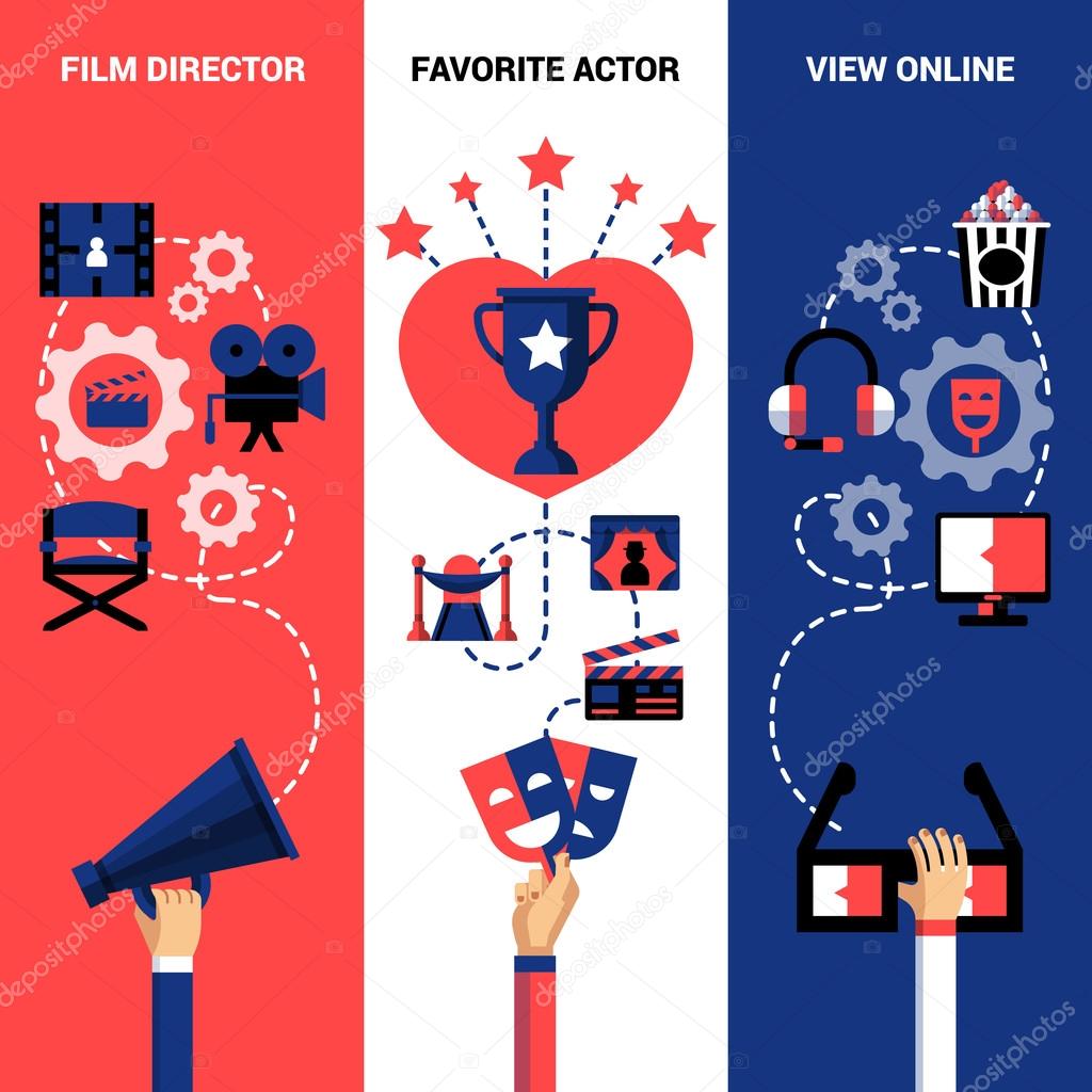 Vertical Cinema  Festival Banners