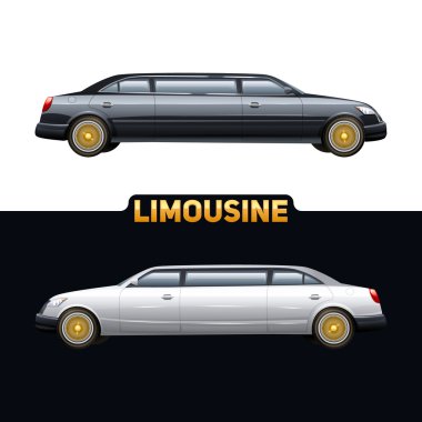 Limousine Auto Two Banners Set