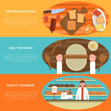 Fırın afiş kümesi