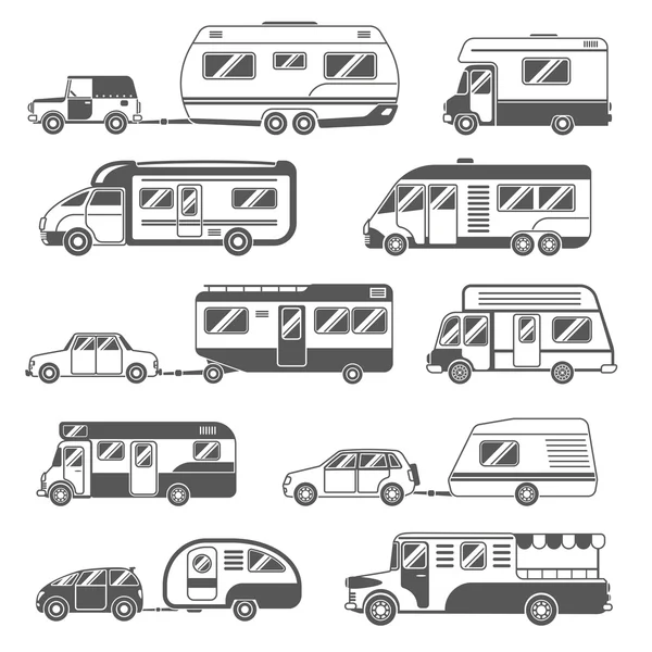 キャンプ 白黒 Vector Art Stock Images Depositphotos