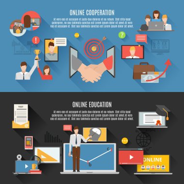 Webinar Horizontal Banners Set