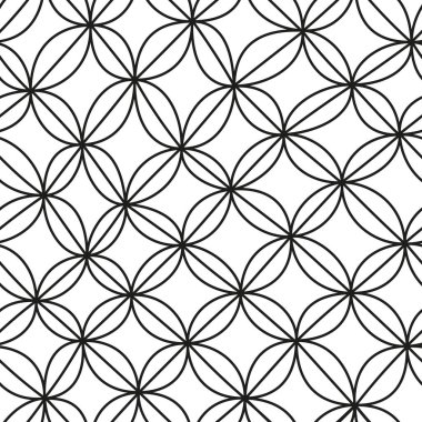 Beyaz üzerine soyut siyah çizgiler. Minimalist vektör elle çizilmiş pürüzsüz desen. Renklendirme için basit ögeler