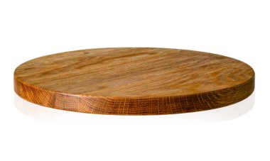 Beyaz arka plan üzerinde izole Ahşap doğrama tahtası