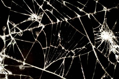 Kırık dokunmatik ekran telefon, arka plan, doku