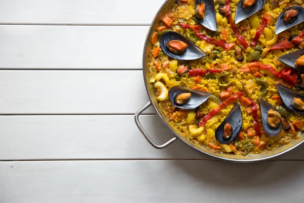 Paella midye ile