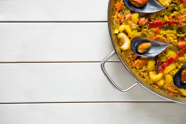 Paella midye ile