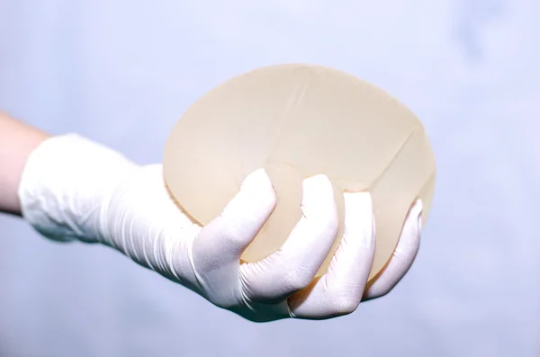Implantes mamarios de silicona — Foto de Stock