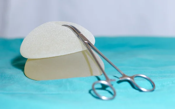 Silicone breast implants — Stock Photo, Image