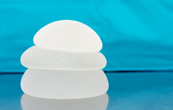 Silicone breast implants — Stock Photo, Image