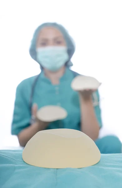 Implante mamario de silicona —  Fotos de Stock