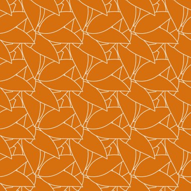 Kusursuz desen, yaprak şeklinde beyaz çizgiler. Kartvizit tasarımları için. Görüntü.