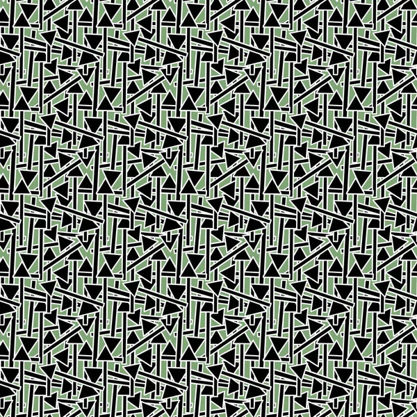 Seamless pattern, simple black arrow. For backgrounds and textures. Illustration.