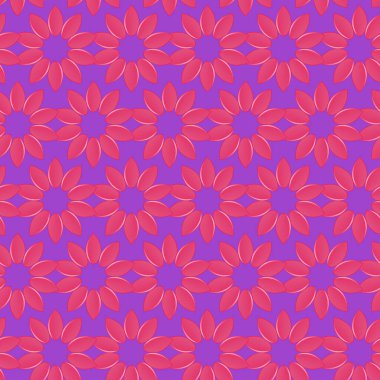 Kusursuz desen, damlalardan çıkan pembe çiçek. Geçmişi ve dokuları için. Görüntü.