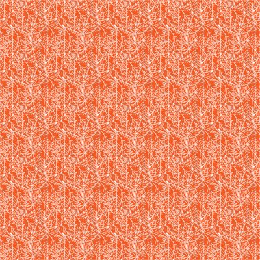 Turuncu arka planda beyaz çizgiler. Kusursuz desen, soyutlama. Görüntü.