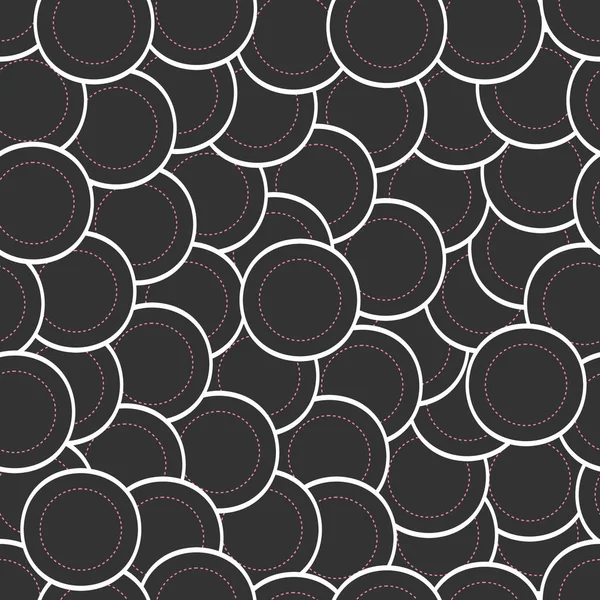 Cirklar Abstraktion Chips Sömlöst Mönster För Bakgrunder Och Texturer Illustration — Stockfoto
