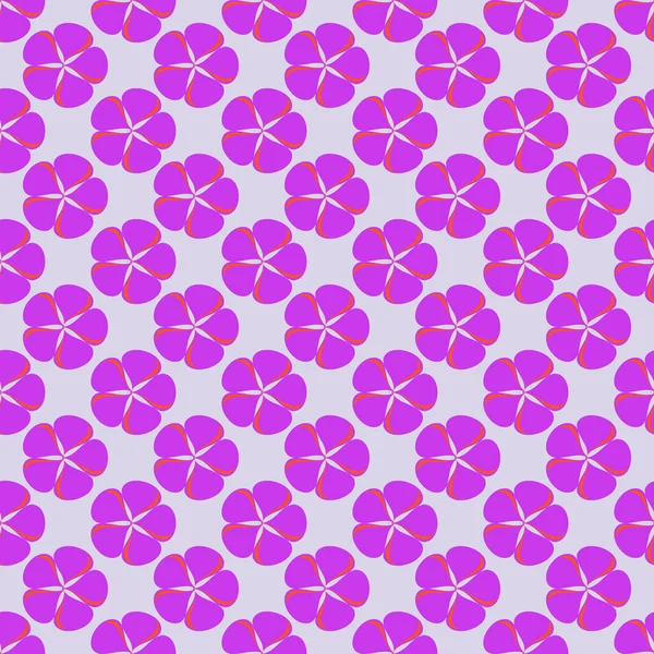 Lilac Flower Seamless Pattern Backgrounds Textures Illustration — Stok fotoğraf