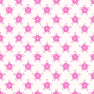 Yıldız şeklinde pembe çizgiler var. Kusursuz desen. Geçmişi ve dokuları için. Görüntü.