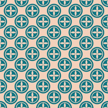 Çember şeklinde çiçek, kusursuz desen. Geçmişi ve dokuları için. Görüntü.