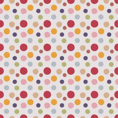 Çok renkli daireler, kusursuz desenler. Geçmişi ve dokuları için. Görüntü.