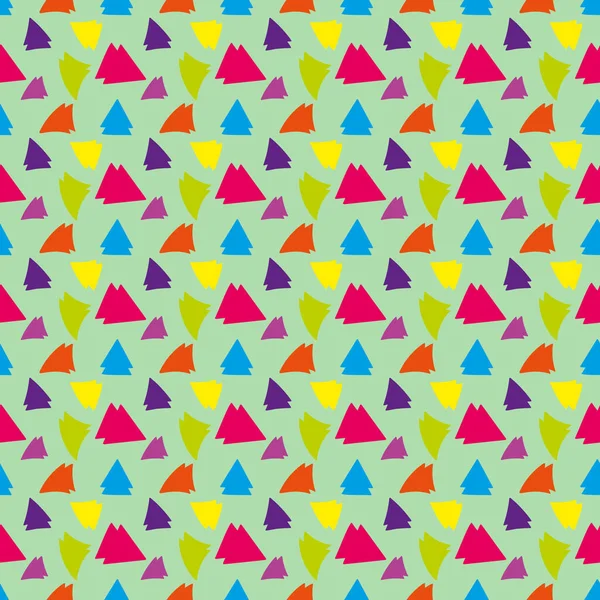 Colored Triangles Seamless Pattern Backgrounds Textures Illustration — Stock Photo, Image