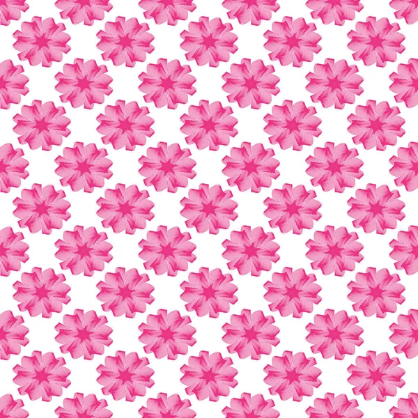 Bezproblémové Pozadí Abstraktní Růžová Květina Bezešvé Textury Pro Design Ilustrace — Stock fotografie