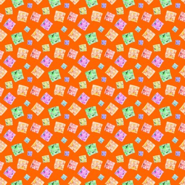 Kusursuz bir arka plan, üçgenden kare. Tasarım için doku. Görüntü.