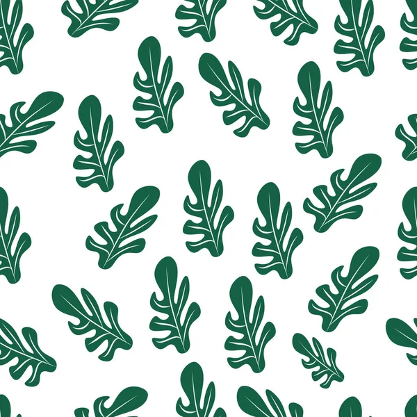 Zökkenőmentes Háttér Zöld Levél Design Textúrája Illusztráció — Stock Fotó
